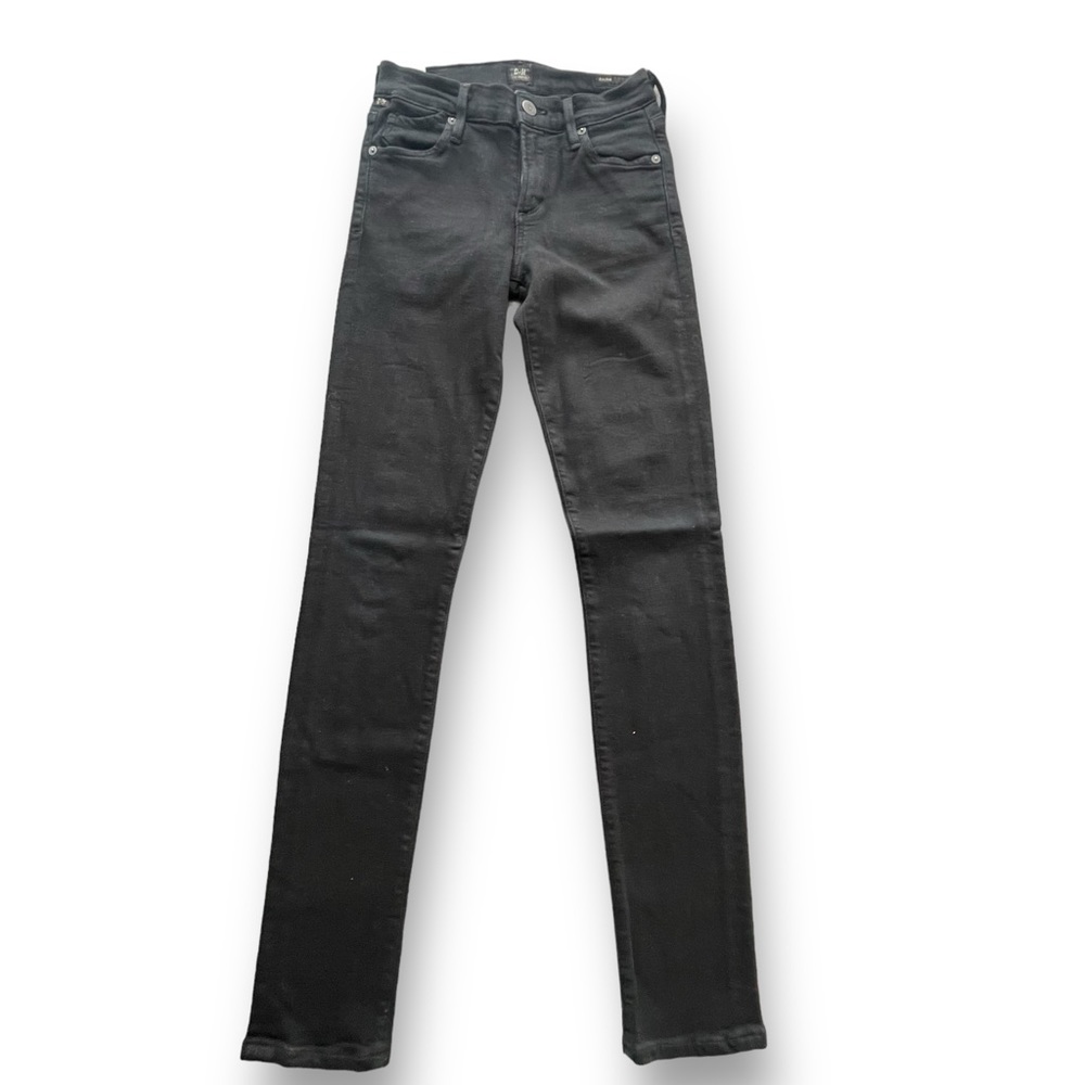 Citizens of Humanity Black Avedon Stretch Skinny Jeans Women's Size 25 Emo Goth